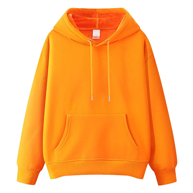 Blue Velvet Hooded Pullover Sweater for Men Women - Image 10