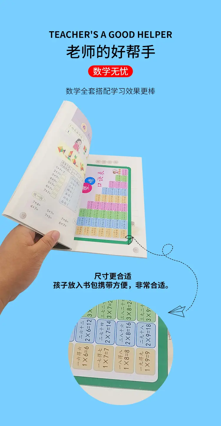 1999 Multiplication & Division Formula Table for Kids — feature 7