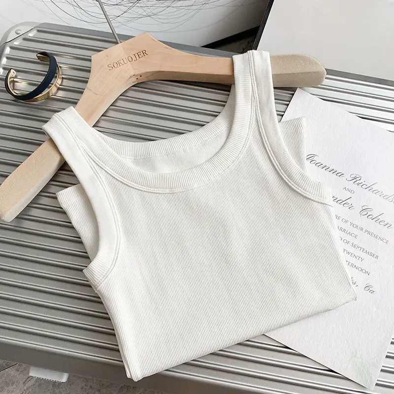 Black Cotton Anti-Glare Vest Large Women - Image 2