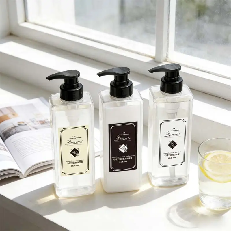 Limeisi Freesia Soft and Smooth Shampoo Long-Lasting Fragrance Shower Gel Student Conditioner Refreshing Cleansing Liquid