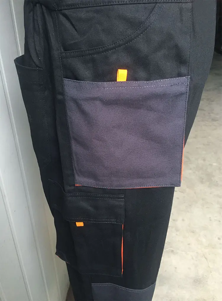 Men's Pure Cotton Four Season Work Pants Dirty Wear Resistant Plus Size — feature 8