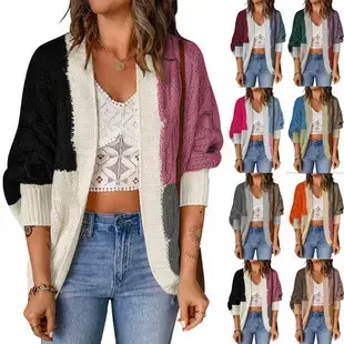2023 Women's Off-Shoulder Knitted Sweater Set — feature 11