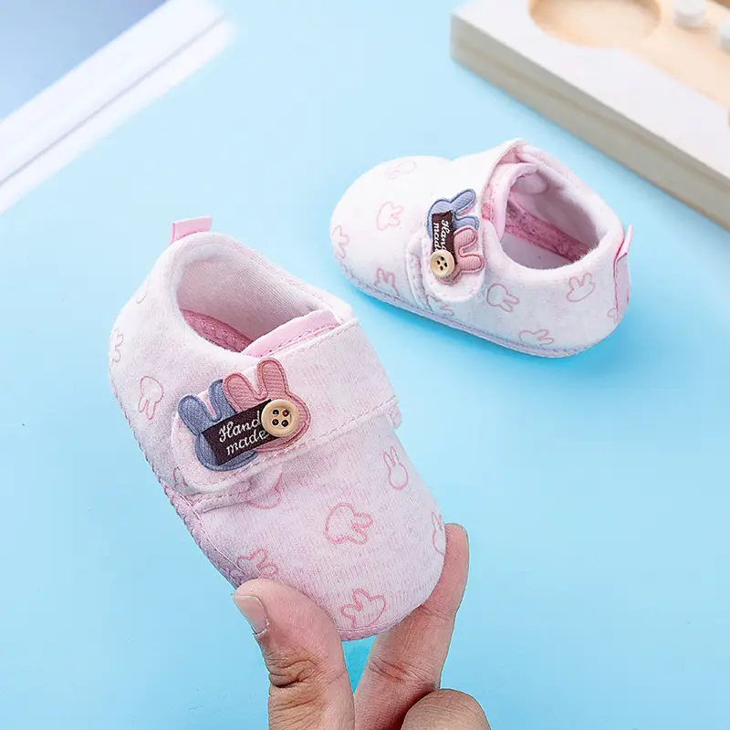 White Velcro Baby Shoes for 1 Year Old - Image 13