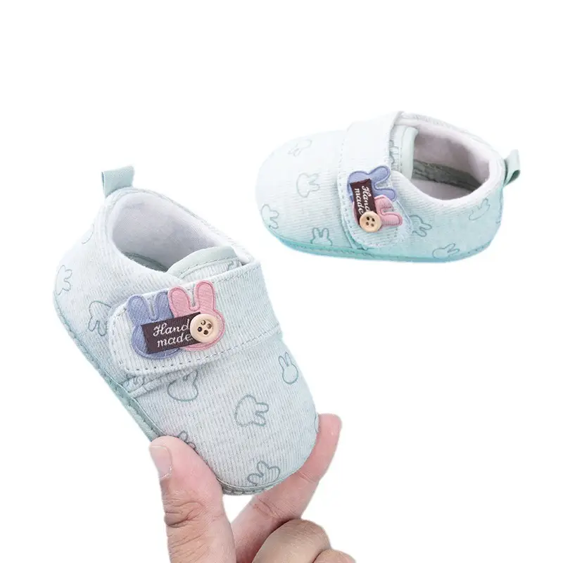 White Velcro Baby Shoes for 1 Year Old - Image 16