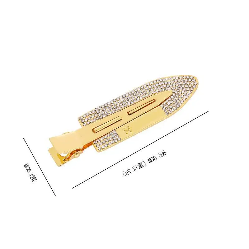 Korean Hairpins with Red Duck Bill Clips for Makeup & Bangs