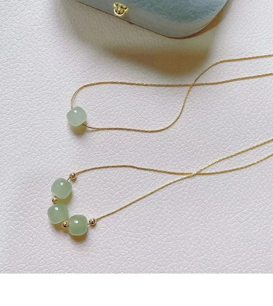 Guan Yu 18K Gold Hetian Jade Pendant Necklace — feature 13