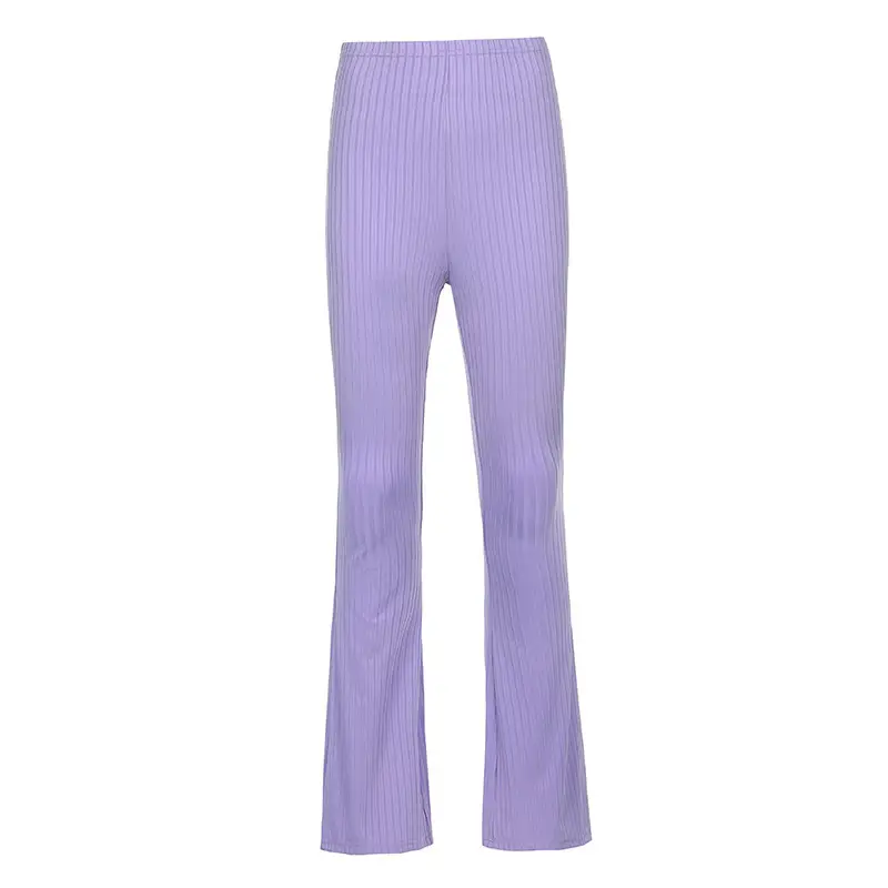 Women's Black Micro-Pants High Waist Stretch Casual 2023 - Image 10