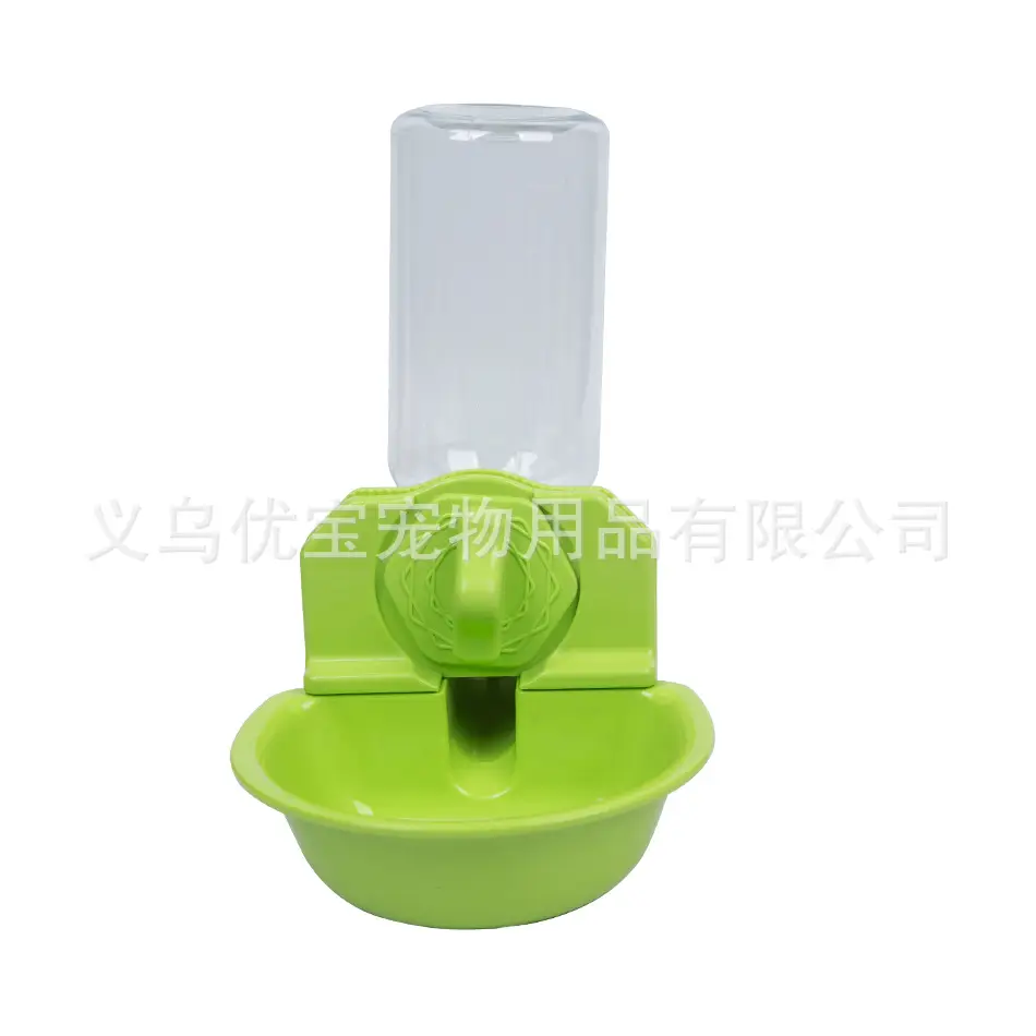 Hanging non-wet mouth bowl drinker kettle dog drinker automatic water feeding hanging cage cat pet supplies