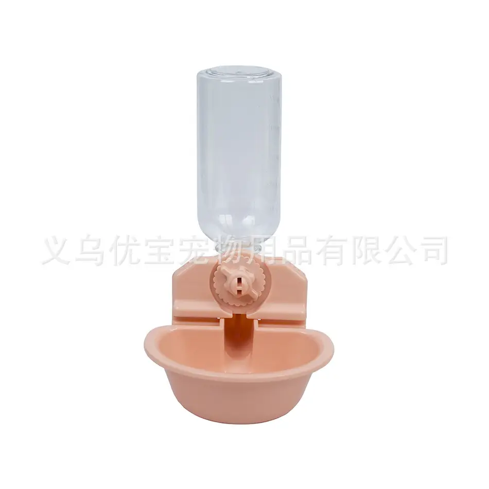 Hanging non-wet mouth bowl drinker kettle dog drinker automatic water feeding hanging cage cat pet supplies