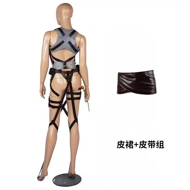 Attack on Titan Cosplay Full Set for Men Women - Image 6