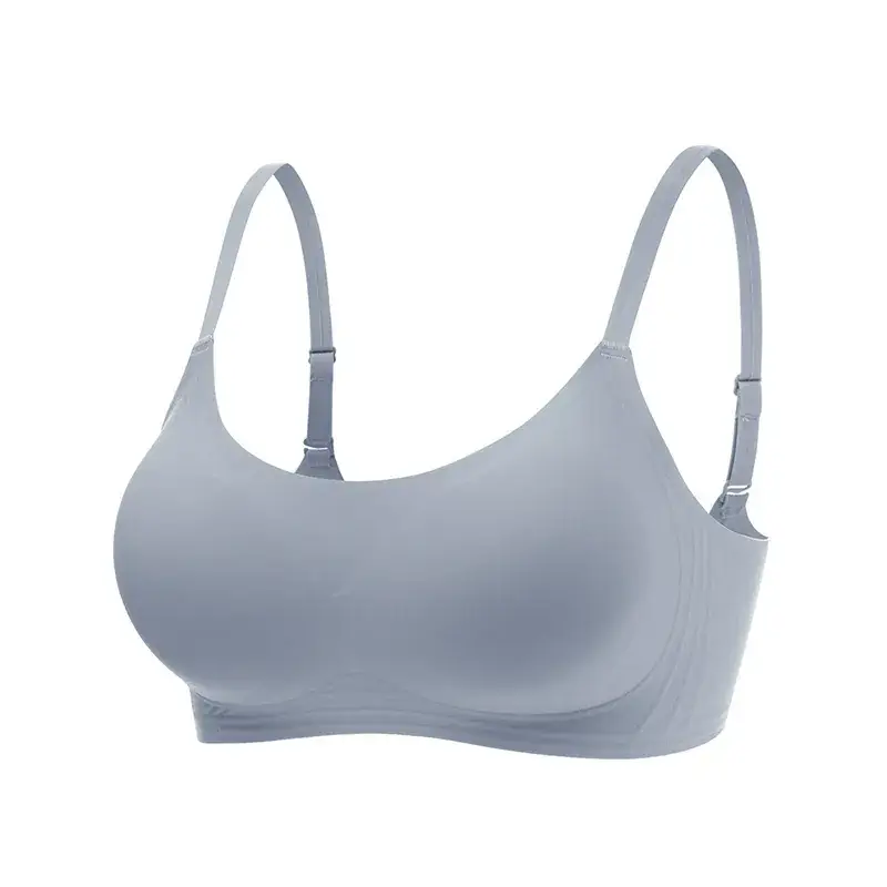 New Seamless Jelly Soft Support Adjustable Push-Up Cup Bra Small - Image 4