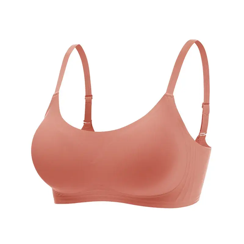 New Seamless Jelly Soft Support Adjustable Push-Up Cup Bra Small - Image 5