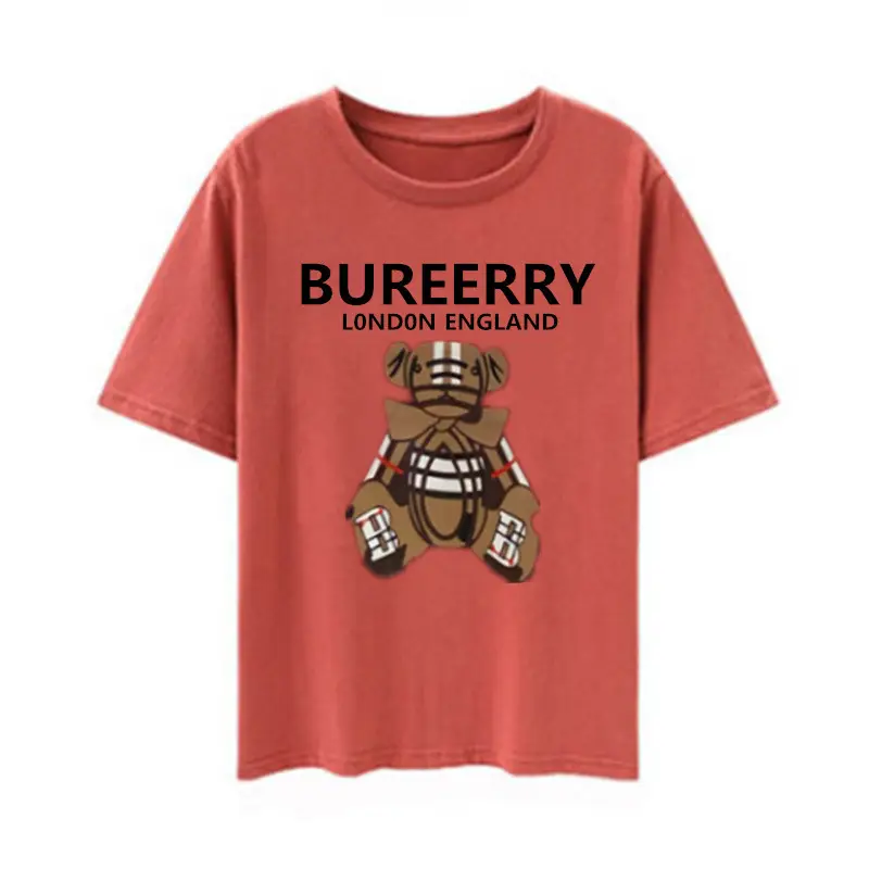 Women 2025 T-Shirt Burberry London England Bear Print - Image 13
