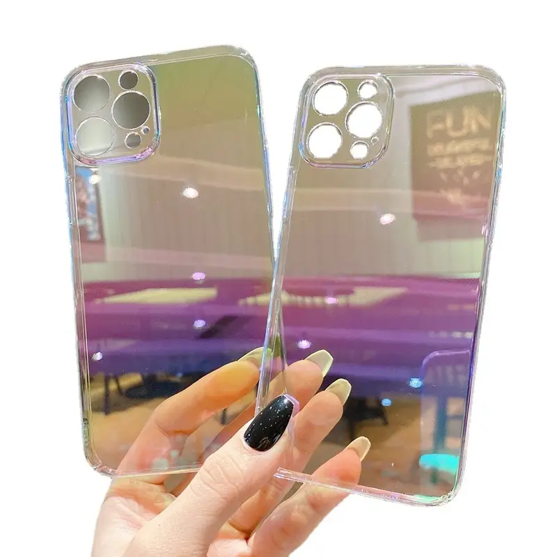 Rainbow Clear iPhone 15+14+13 Mobile Case - Image 5
