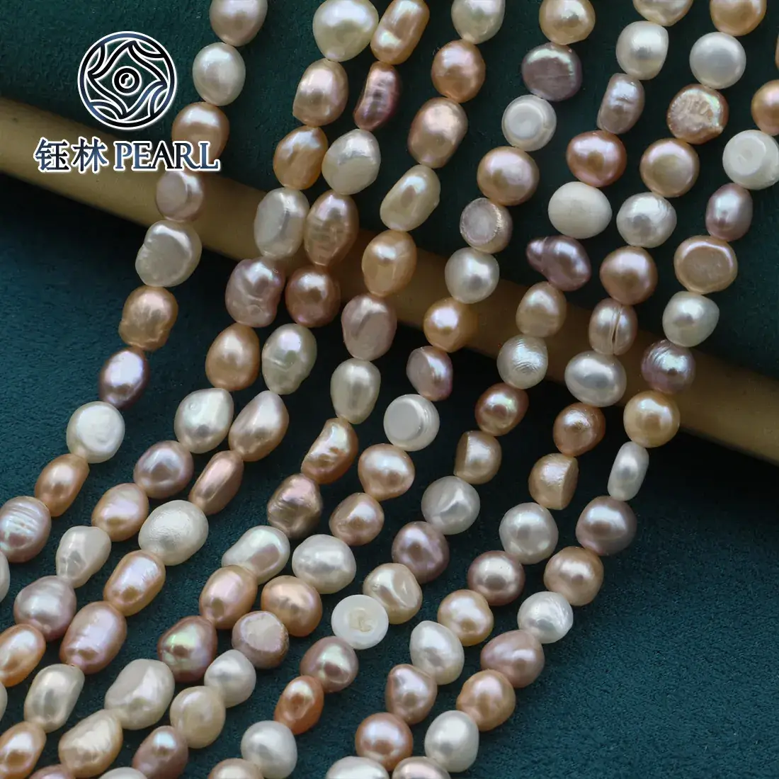 Wholesale 6-7mm Mixed Color Pearl Necklace - Image 4