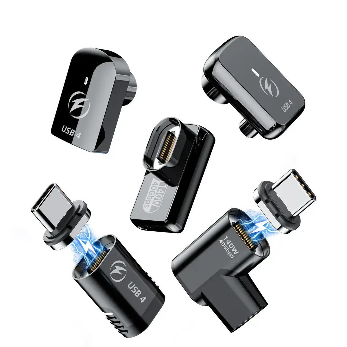 USB C Magnetic Adapter 140W Fast Charging MacBook4K - Image 12