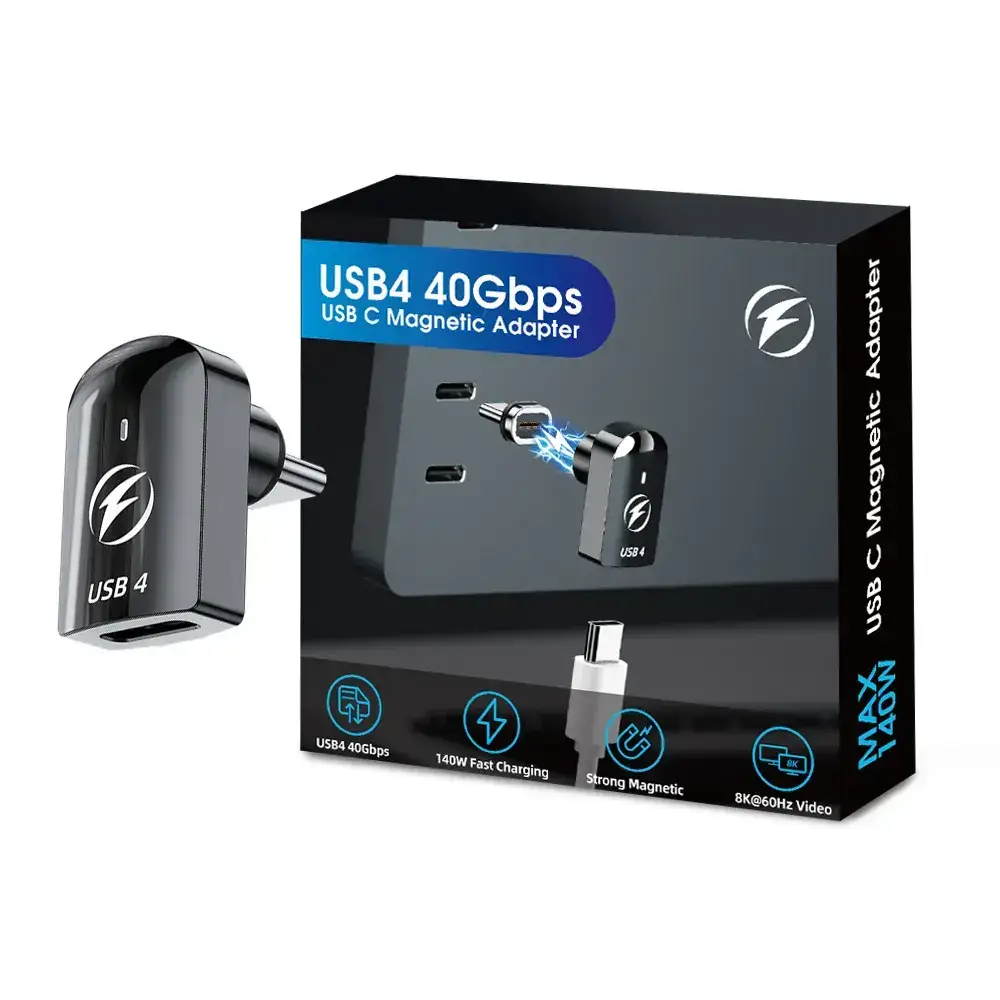 140W horizontal flat (neutral) with packaging-Black