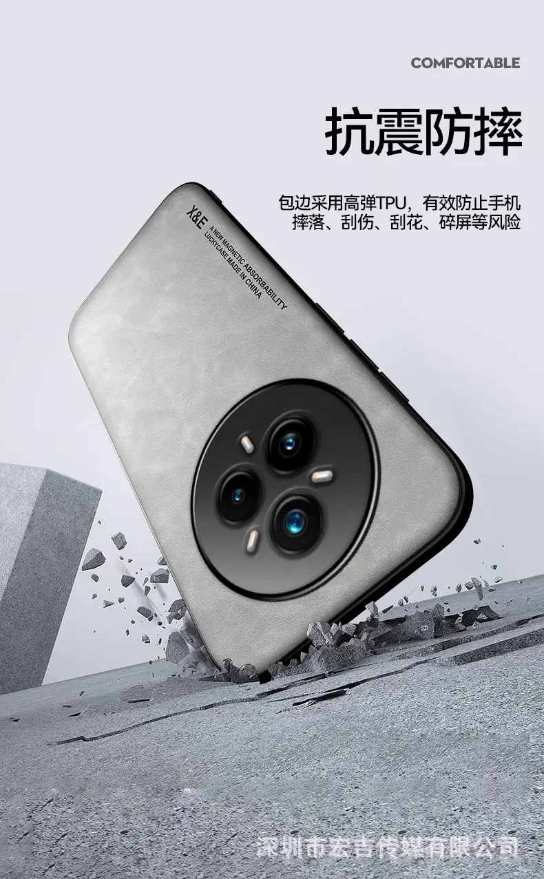 Oppo Realme14 Pro Mobile Phone Case Sheepskin Anti-Fall Magnetic — feature 39