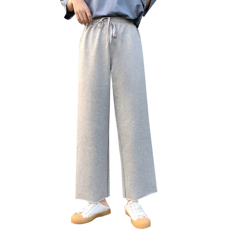 Women Wide-leg Pants 2021 Summer Curl Edge Loose Fit - Image 4