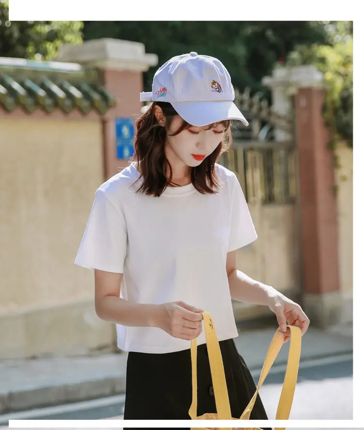Women Green Navel T-shirt Short Sleeve Summer — feature 13