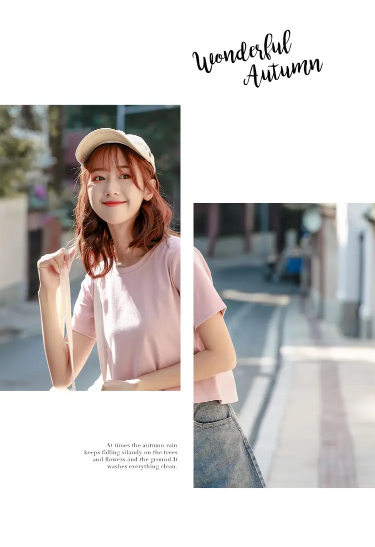 Women Green Navel T-shirt Short Sleeve Summer — feature 7
