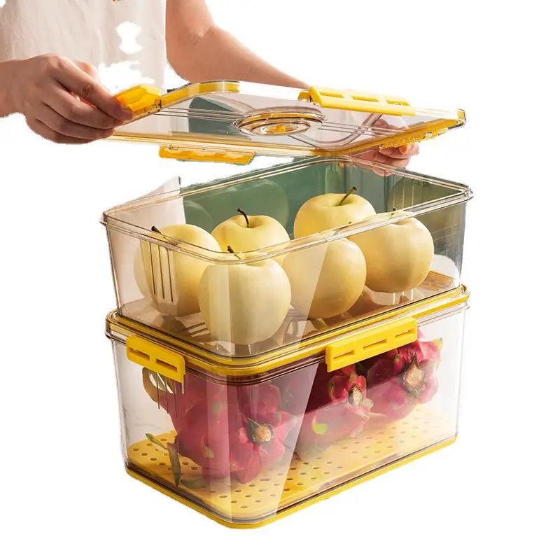 Transparent Stackable Refrigerator Storage Box - Image 15