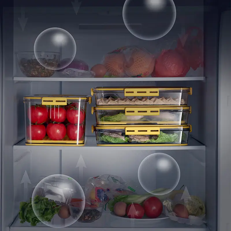 Transparent Stackable Refrigerator Storage Box - Image 16