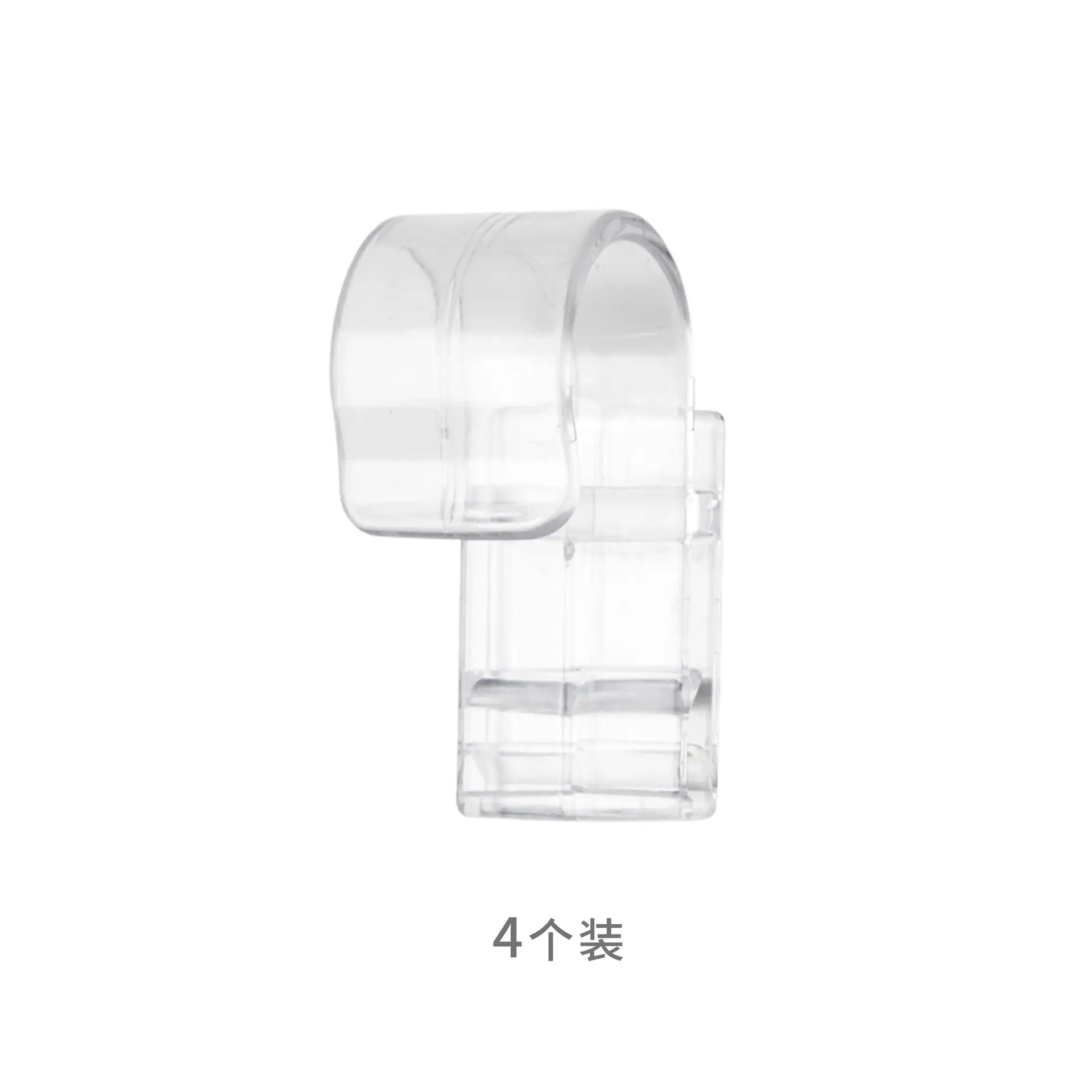 Transparent Bathroom Storage Hooks for Face & Toothpaste