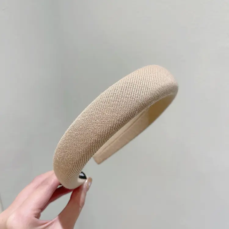 Korean Style Wide Brim Sponge Hair Hoop for Women - Image 2
