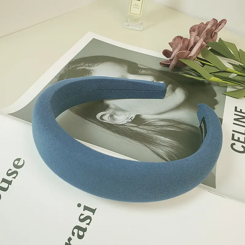 Korean Style Wide Brim Sponge Hair Hoop for Women - Image 6