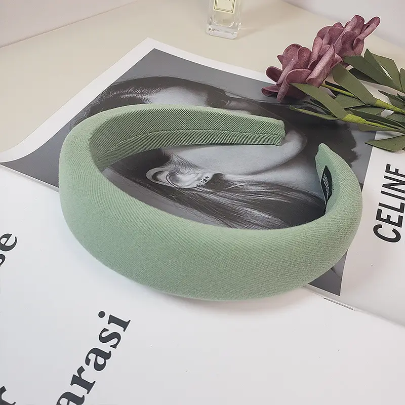Korean Style Wide Brim Sponge Hair Hoop for Women - Image 7