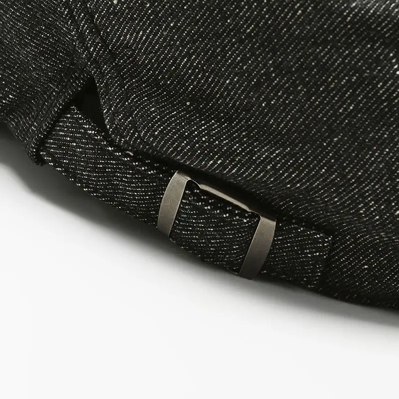 Men's White Peaked Cap Autumn Winter Outdoor Personal