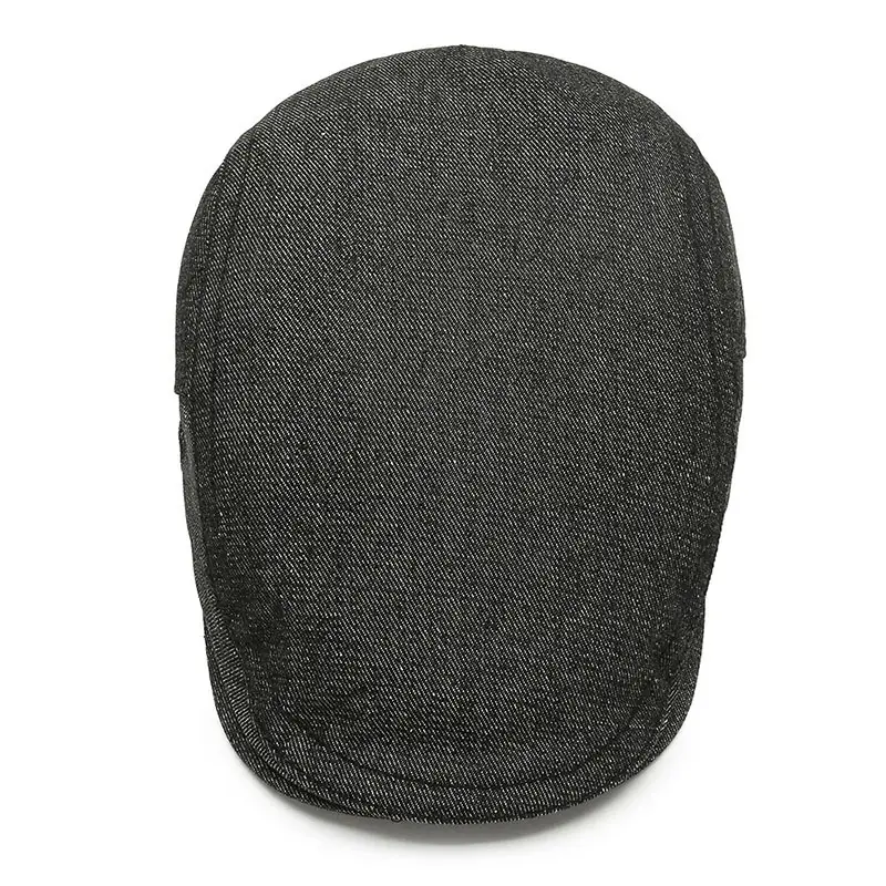 Men's White Peaked Cap Autumn Winter Outdoor Personal