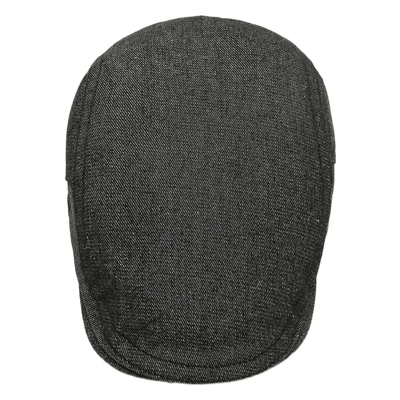 Men's White Peaked Cap Autumn Winter Outdoor Personal