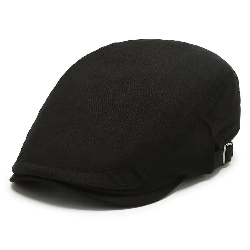 Men's White Peaked Cap Autumn Winter Outdoor Personal