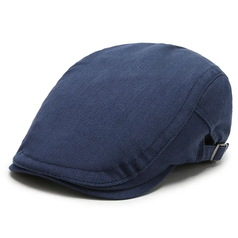 Men's White Peaked Cap Autumn Winter Outdoor Personal