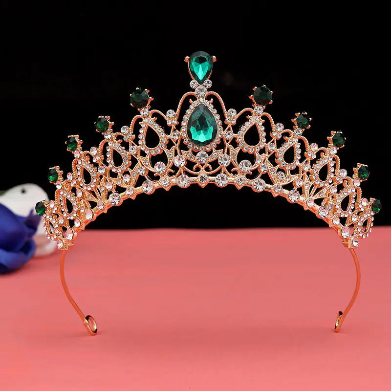 18-Yearold Princess Crown with Pink Crystal Accents - Image 18