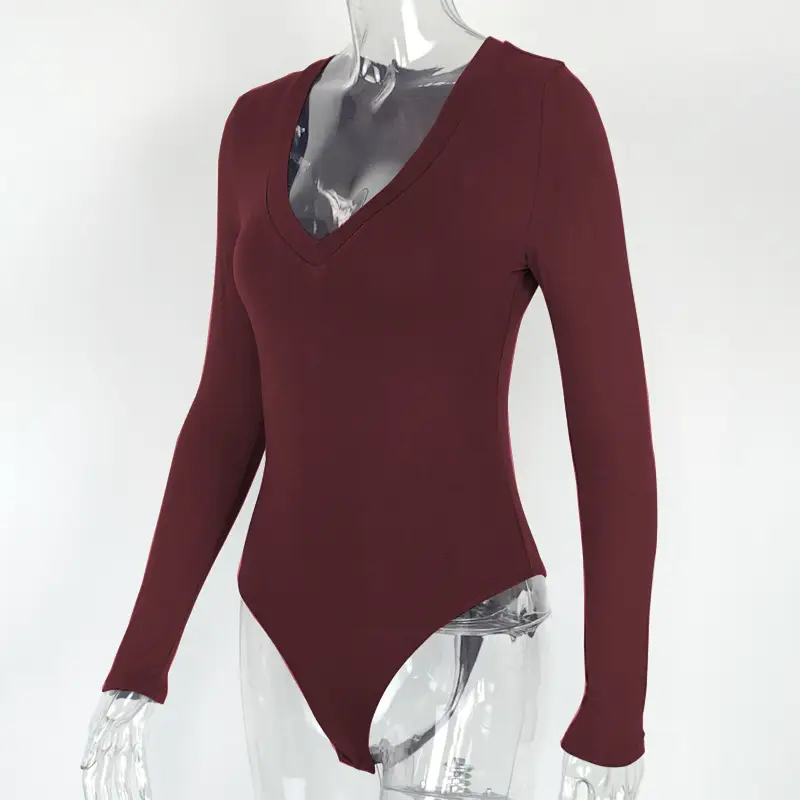 2025 Winter Long Sleeve V Neck Ins Women's Top — feature 34
