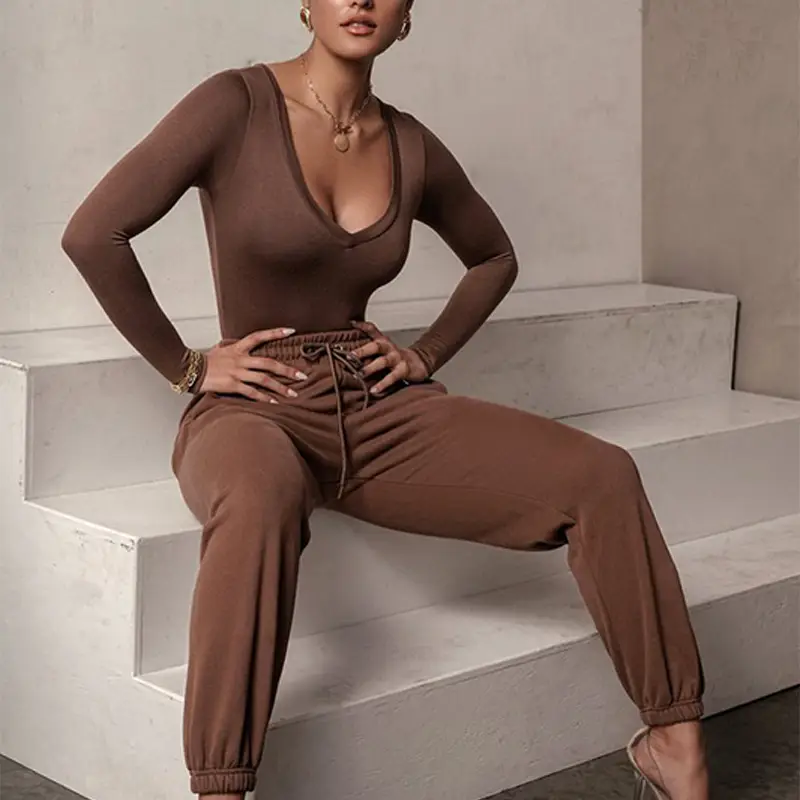 2025 Winter Long Sleeve V Neck Ins Women's Top — feature 7