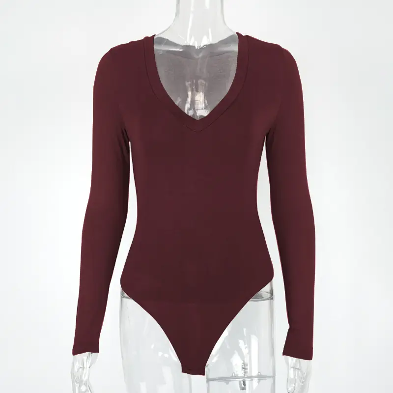 2025 Winter Long Sleeve V Neck Ins Women's Top - Image 4