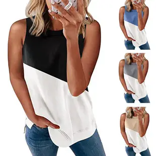 2025 Grey I-Shaped Women's Vest with Round Neck — feature 13