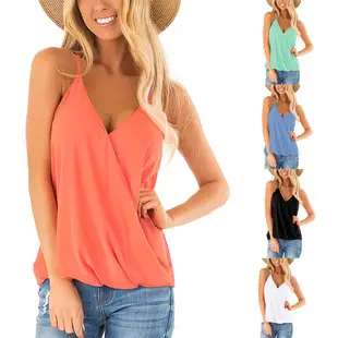 2025 Grey I-Shaped Women's Vest with Round Neck — feature 19