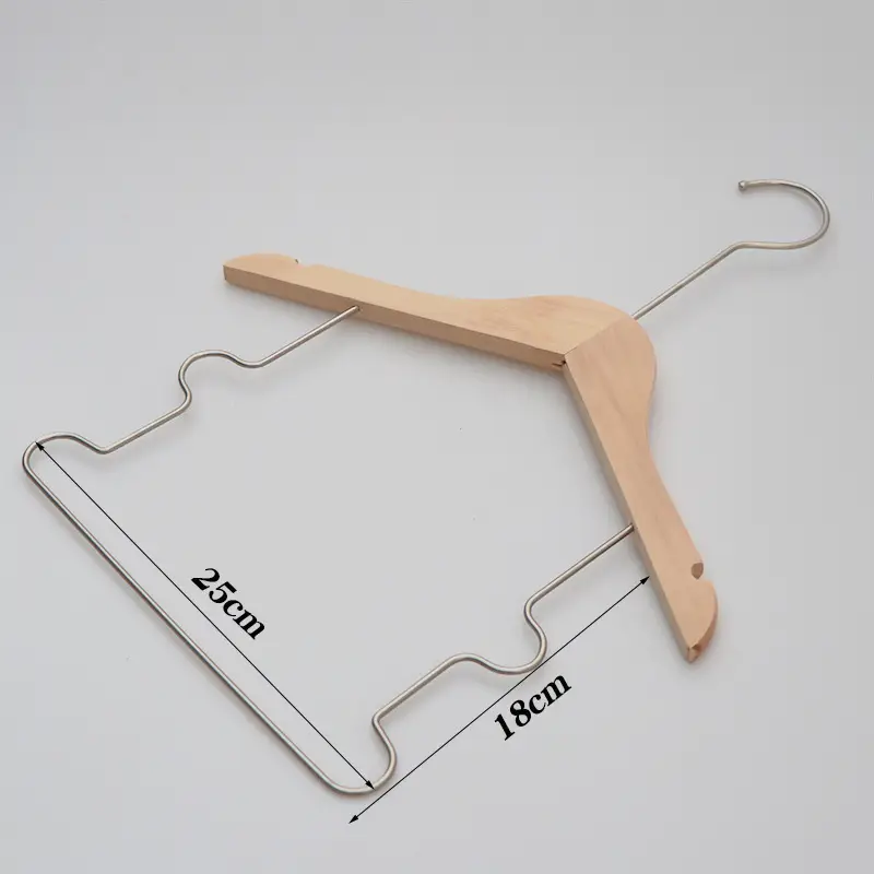 Wooden Baby Hanger 15cm Round Hook 18cm High - Image 8