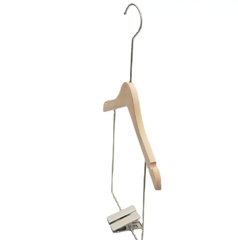 Wooden Baby Hanger 15cm Round Hook 18cm High - Image 10