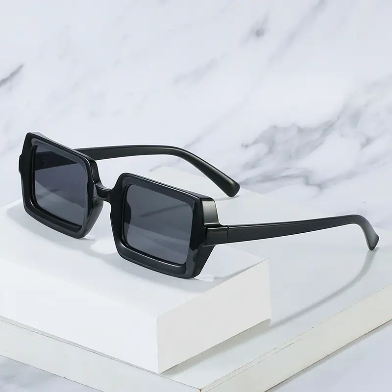 Yellow Square Sunglasses for Women 2021 - Image 11