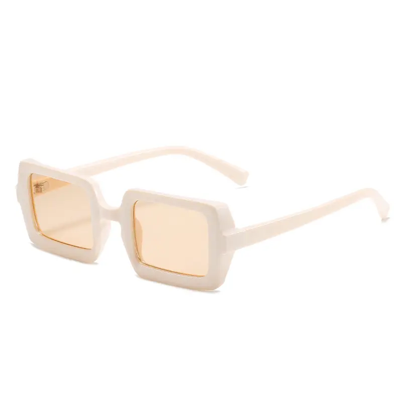 Yellow Square Sunglasses for Women 2021 - Image 7