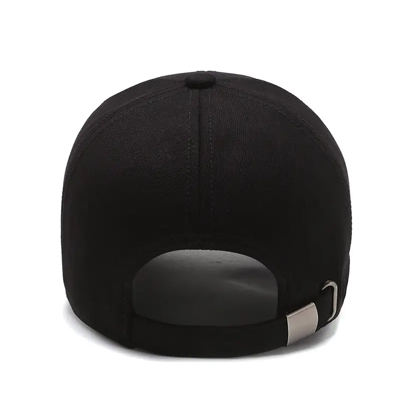 Black Korean Style Baseball Cap for Men - Image 9
