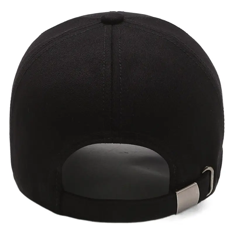 Black Korean Style Baseball Cap for Men