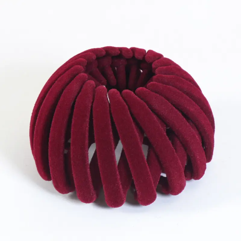 Korean Bird's Nest Hair Twister Clips for Ponytail & High Bun - Image 3