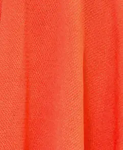 Women's Orange Stretch Flared Skirt Casual Mini - Image 9